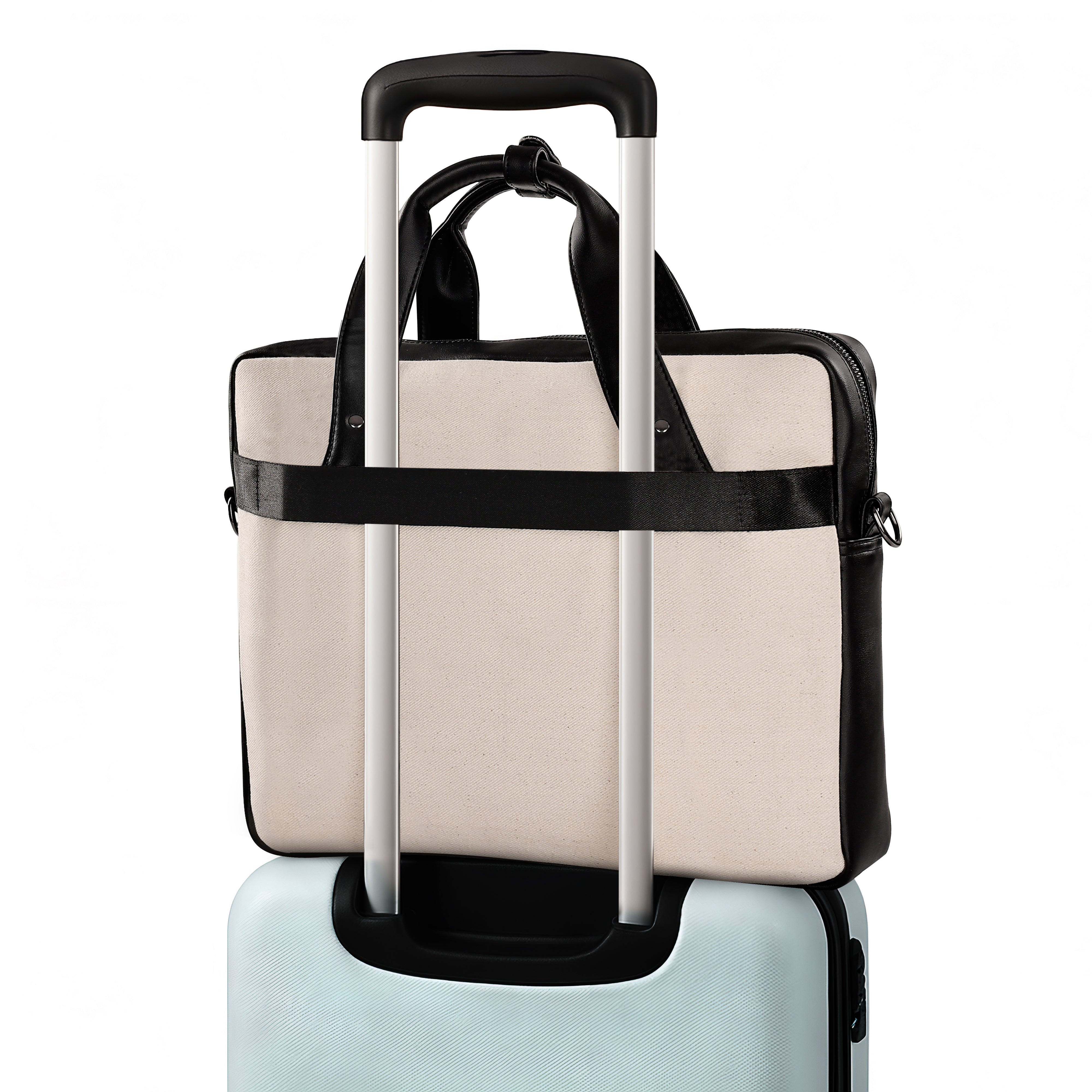 Shigoto Ivory Laptop Bag