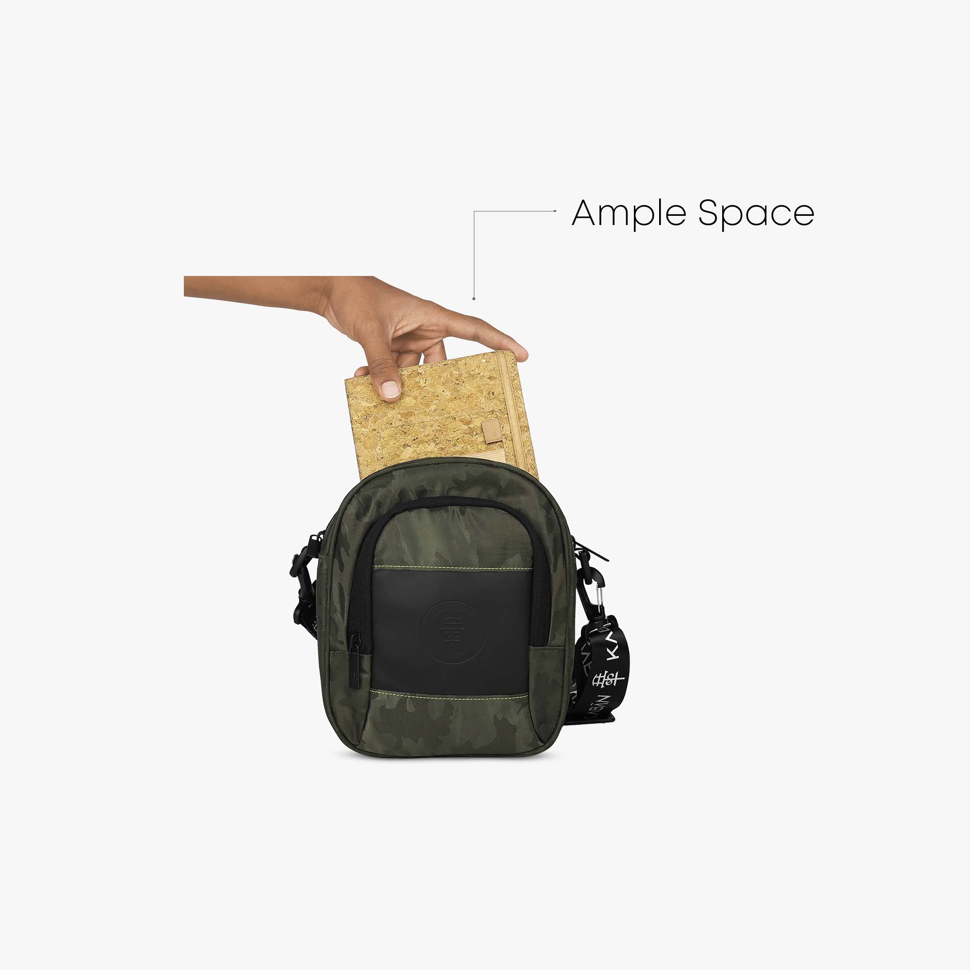 KAMO GREEN Crossbody Sling