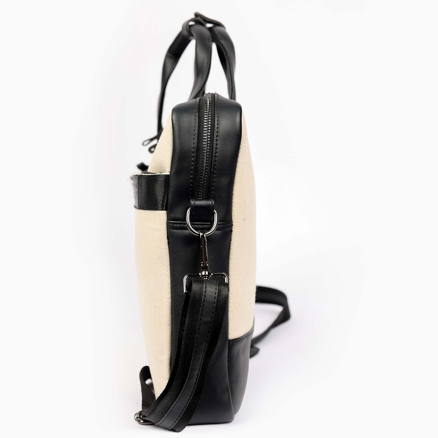 Shigoto Ivory Laptop Bag