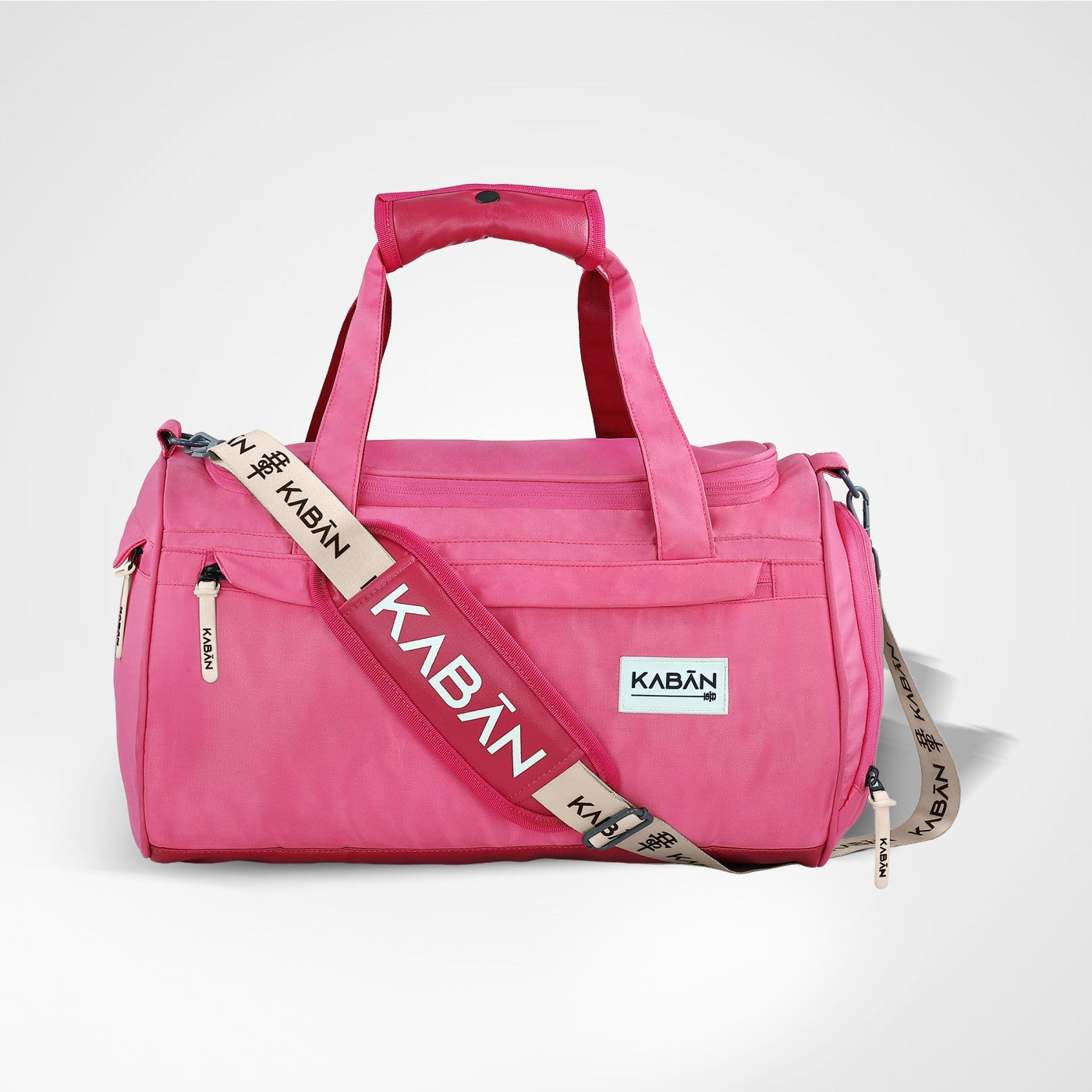 Bubblegum Duffle Bag With Shoe Compartment