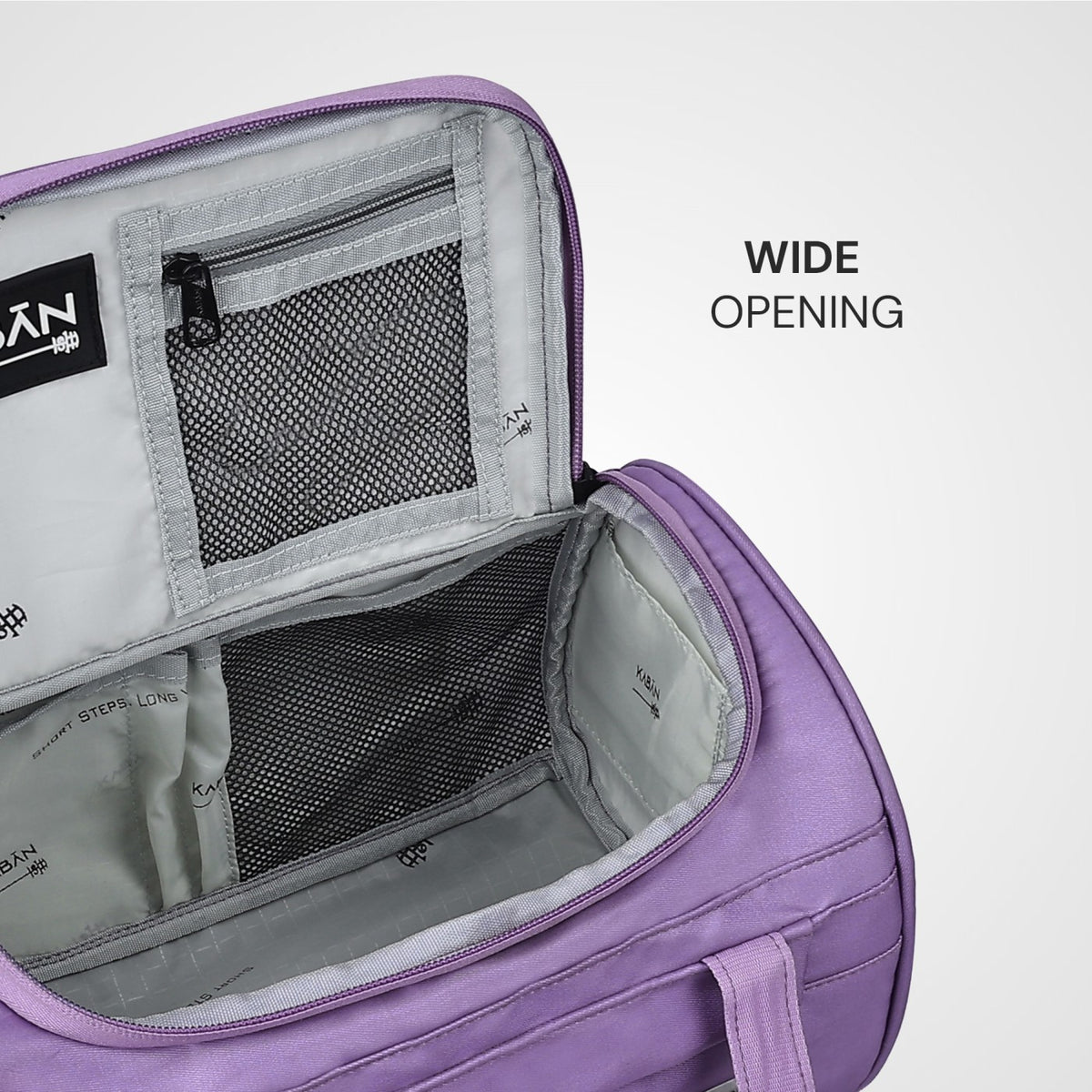 Lavender Mini duffle Bag