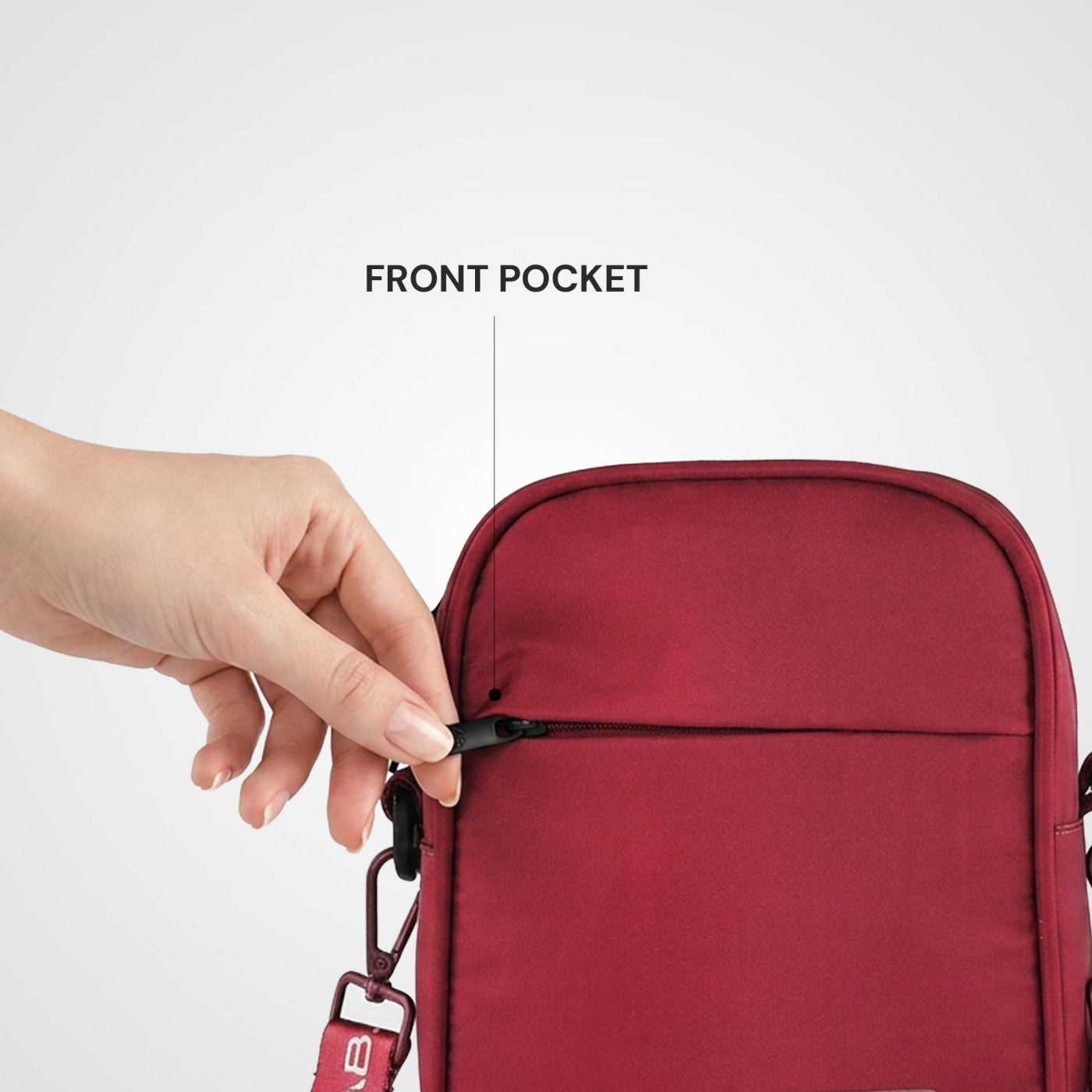 Raspberry Crossbody