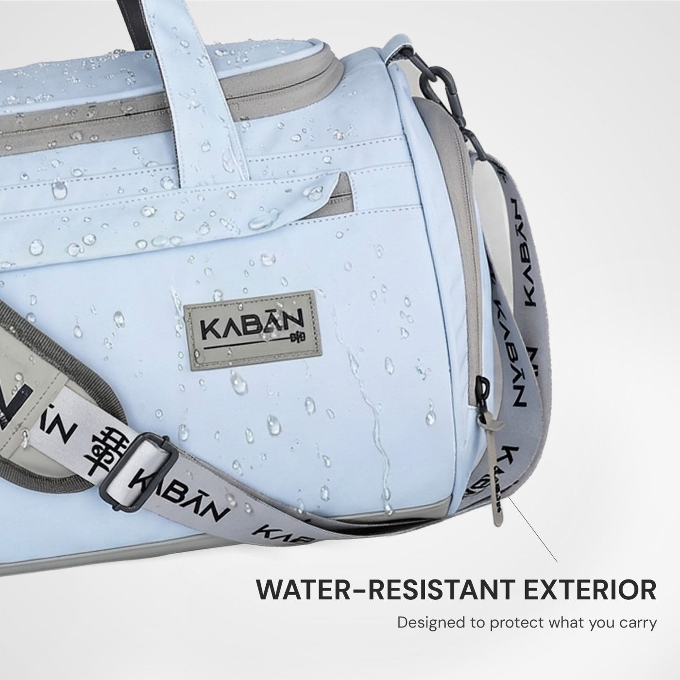 Icy Duffle Bag with Shoe Compartment