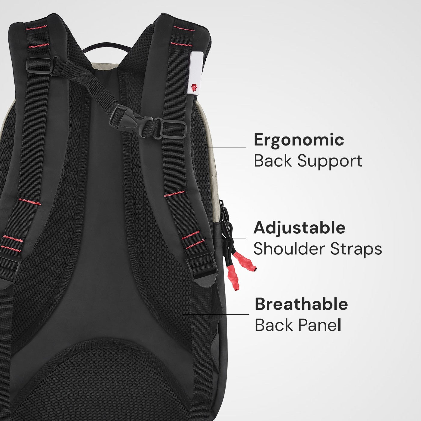Boken Grey Backpack