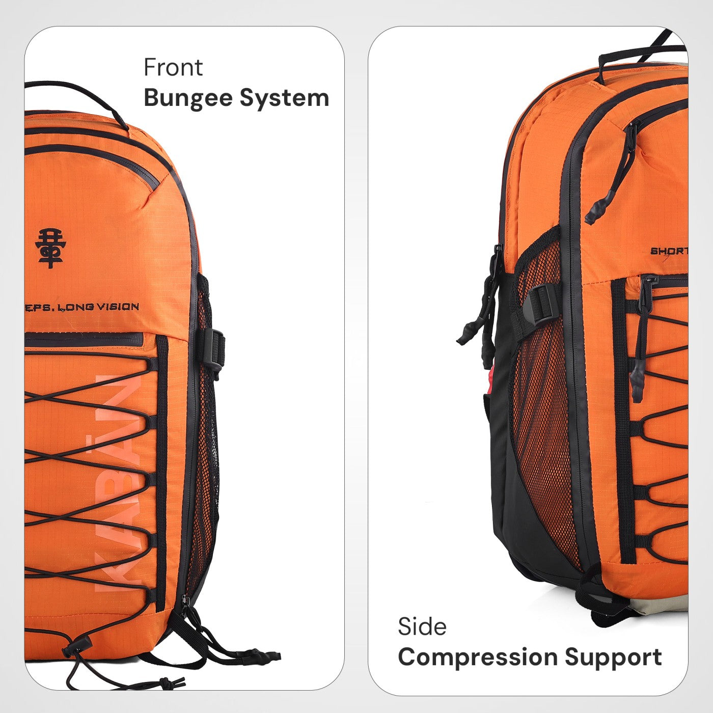 Boken Orange Backpack