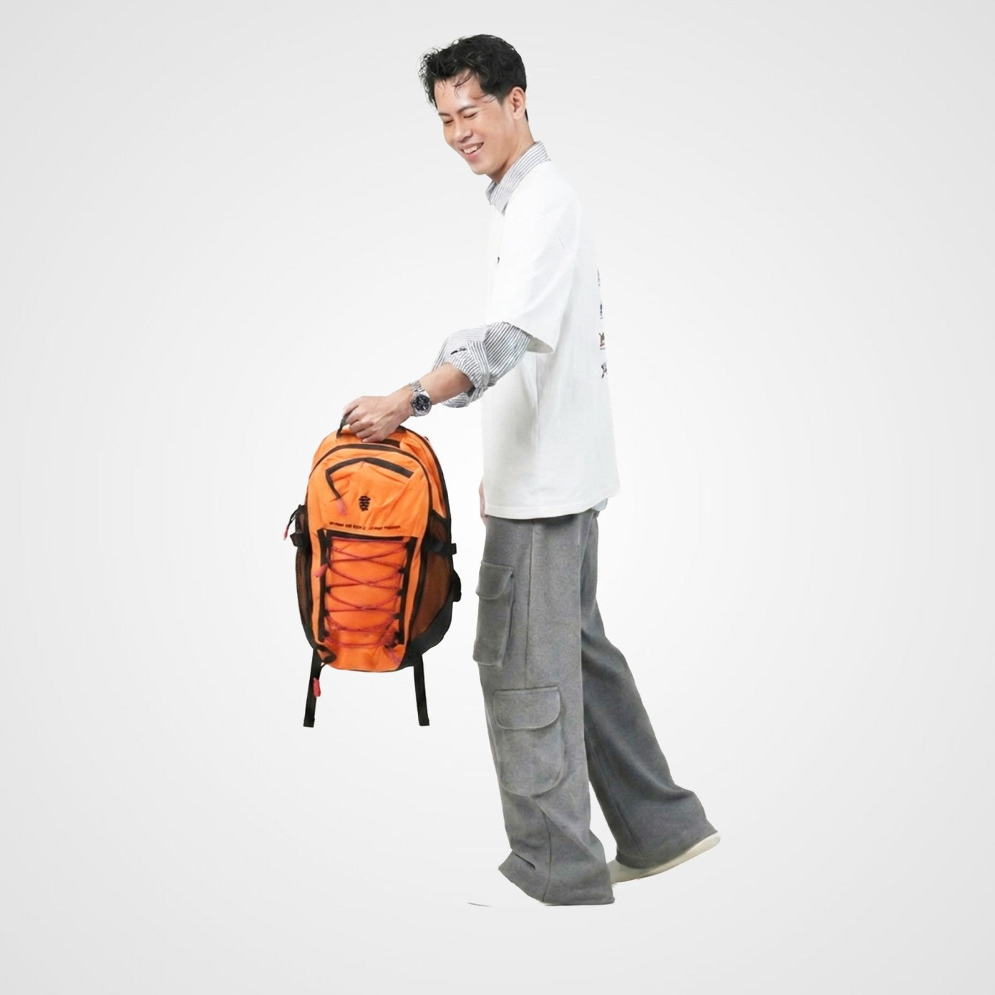 Boken Orange Backpack