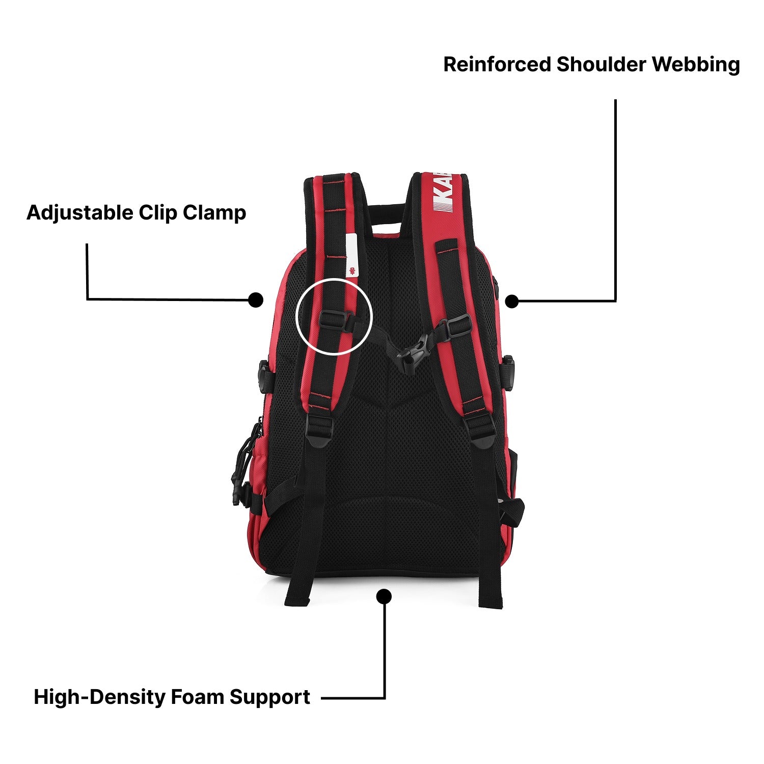 YUKI Red Backpack
