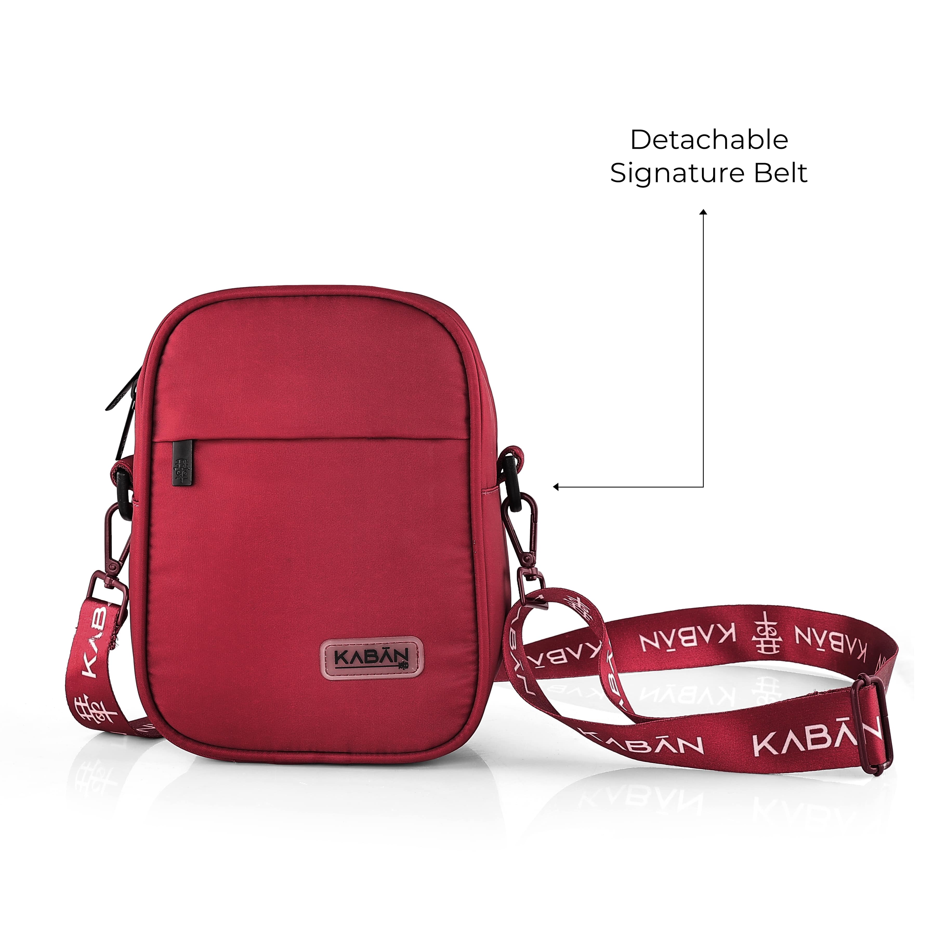 Raspberry Crossbody Sling Bag