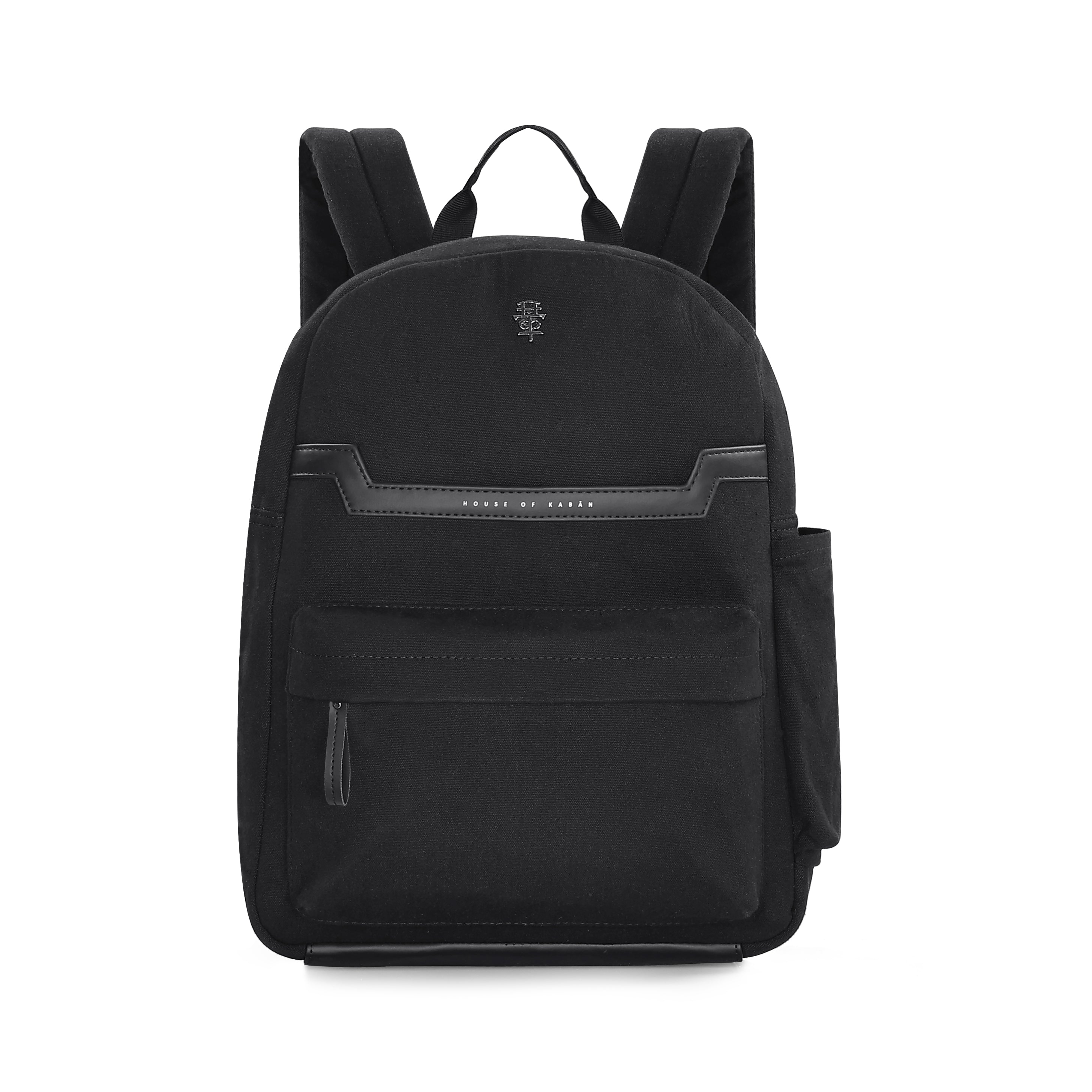 Shigoto Black Canvas Backpack