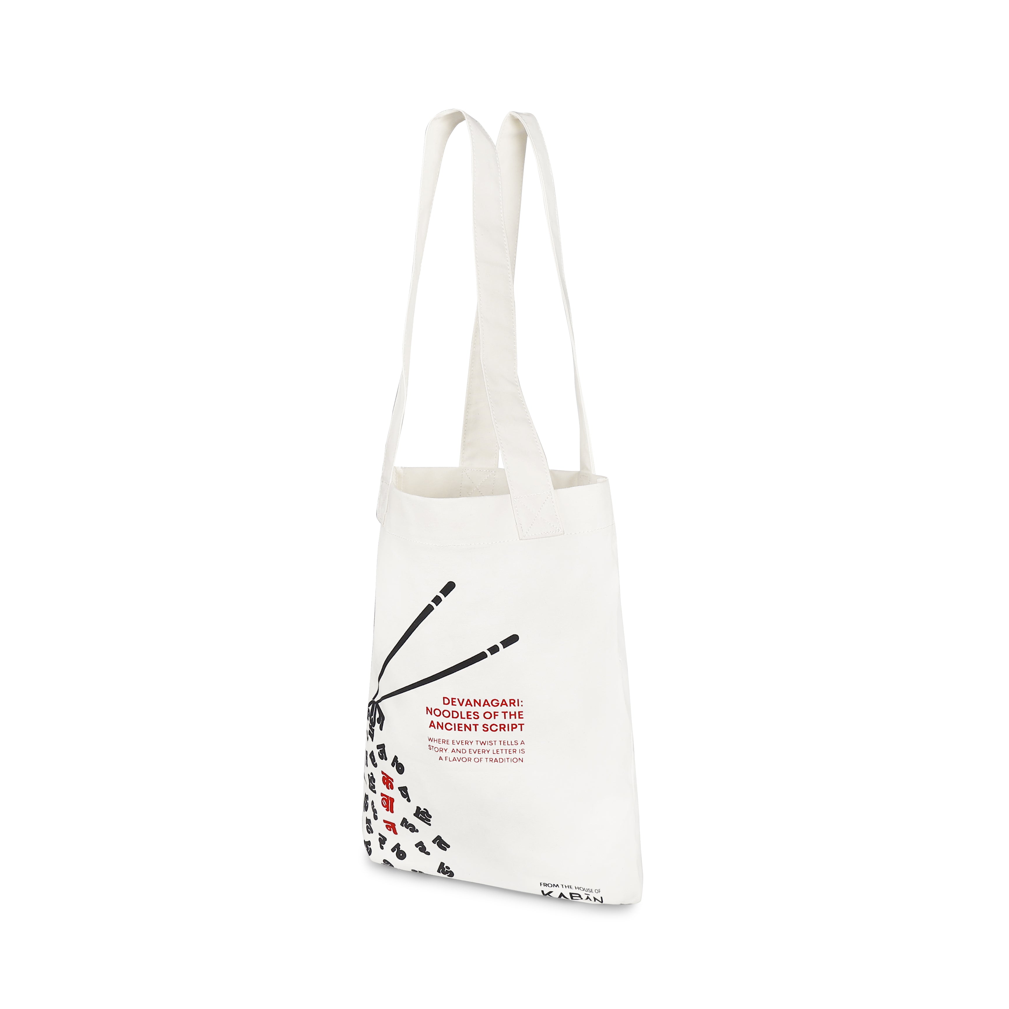 SCRIPT TOTE BAG