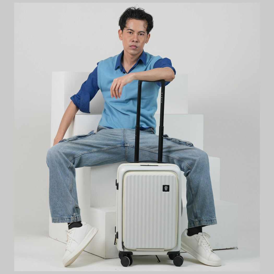 OFF-WHITE CABIN BAGGAGE パーカー SHIROI WHITE CABIN HARD LUGGAGE