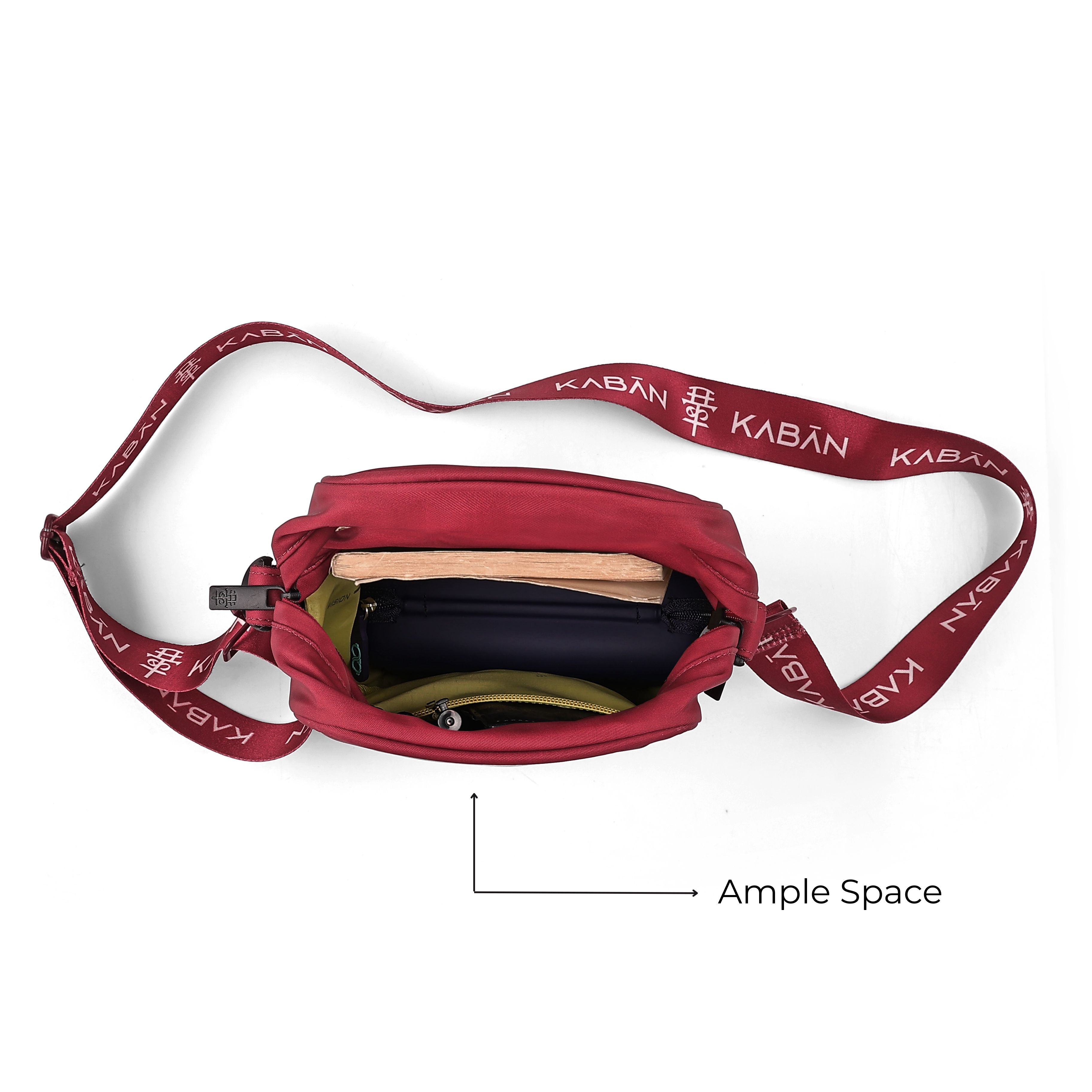 Raspberry Crossbody Sling Bag