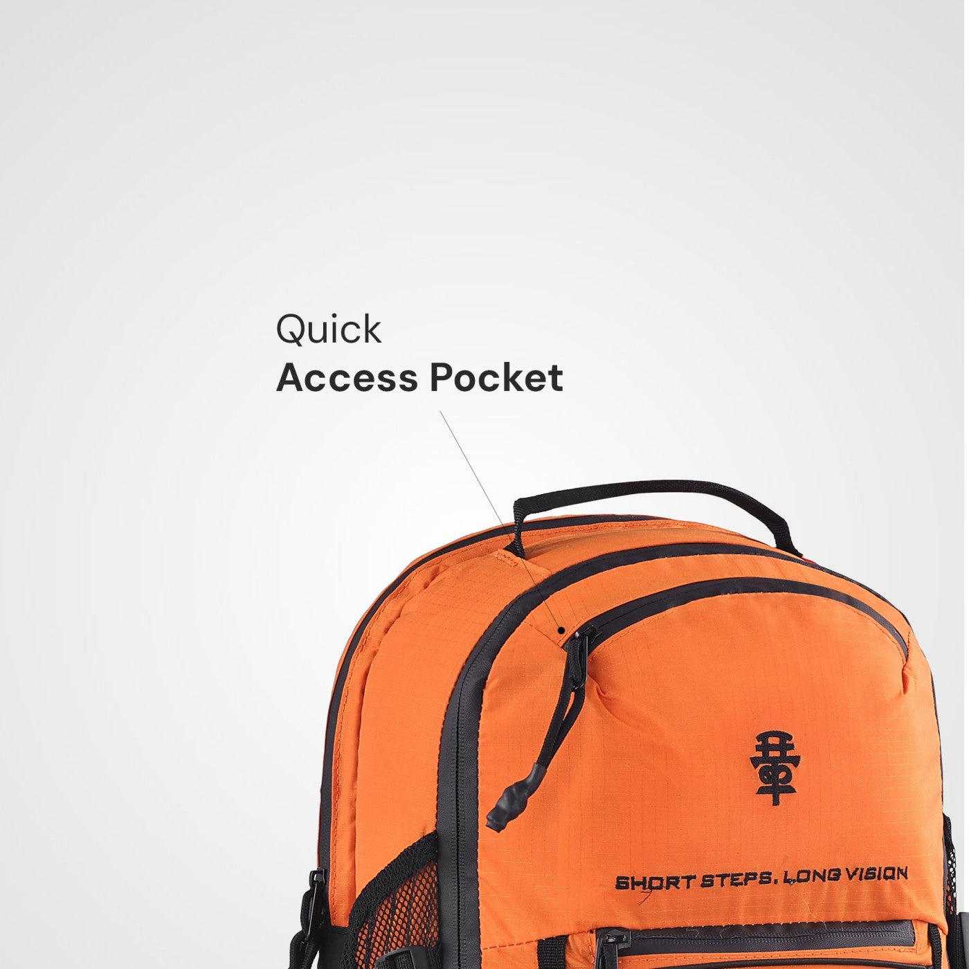 Boken Orange Backpack