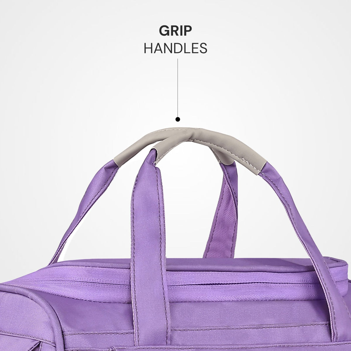 Lavender Mini duffle Bag