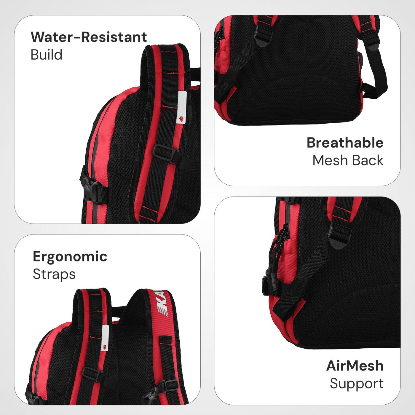 YUKI Red Backpack