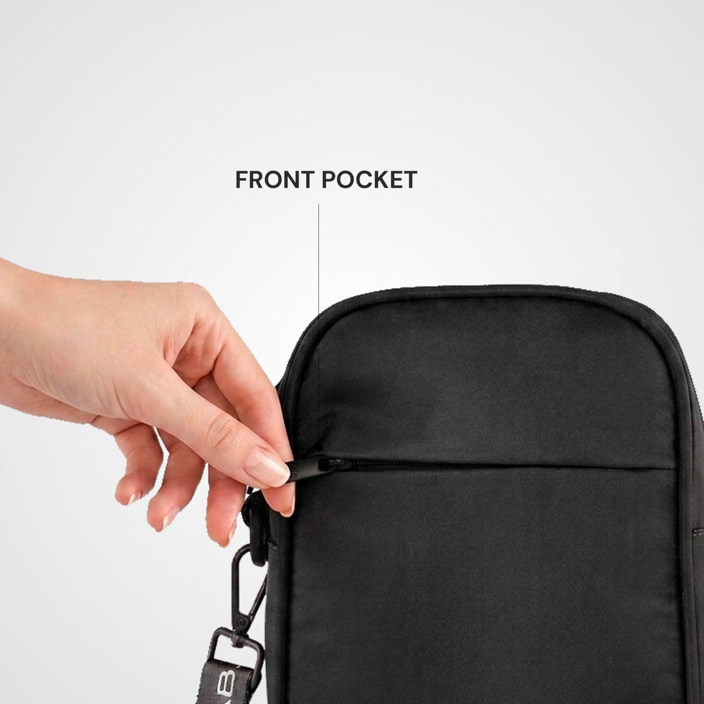 Black Ryō Crossbody Sling