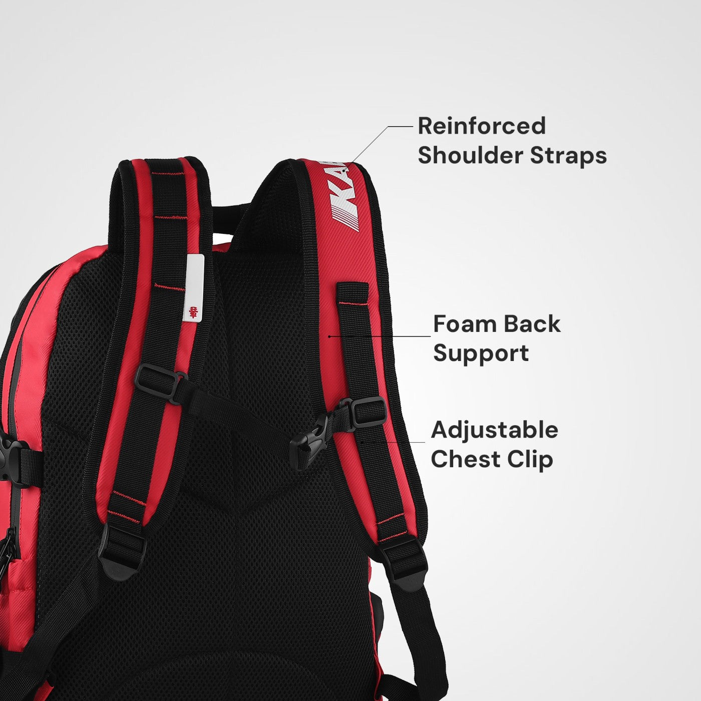 YUKI Red Backpack
