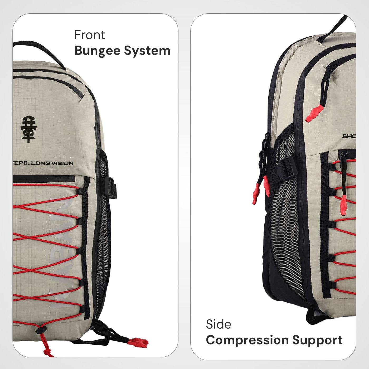 Boken Grey Backpack