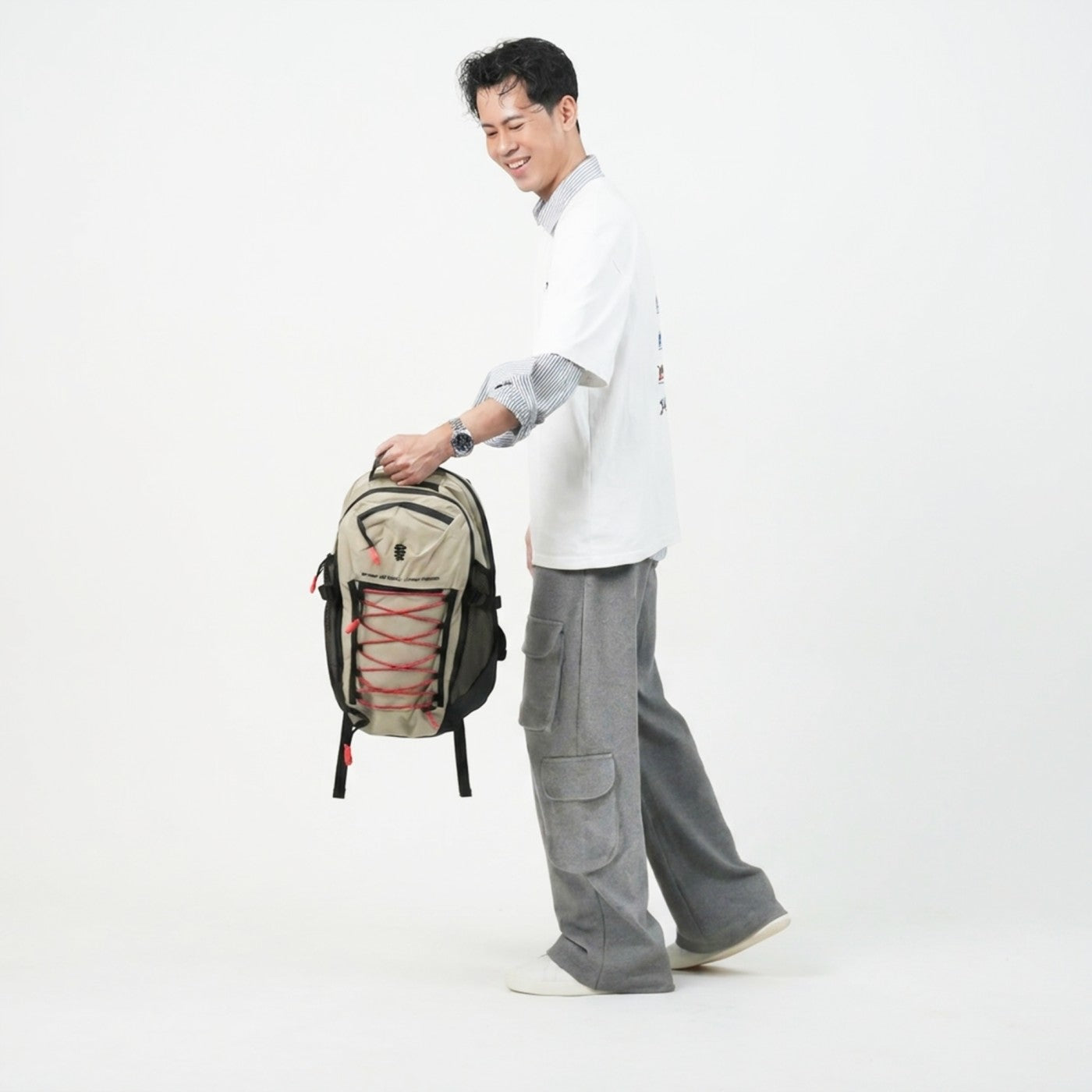 Boken Grey Backpack