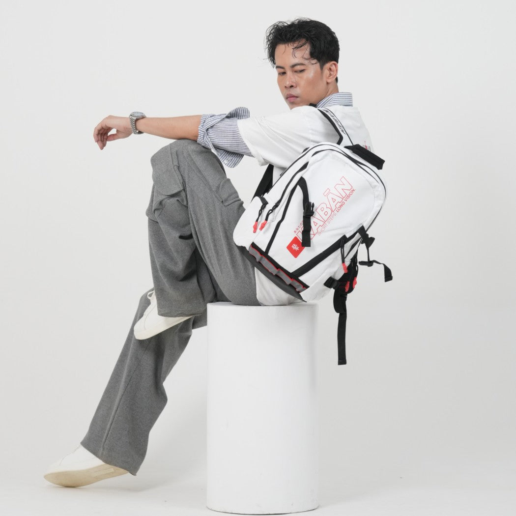 YUKI White Backpack