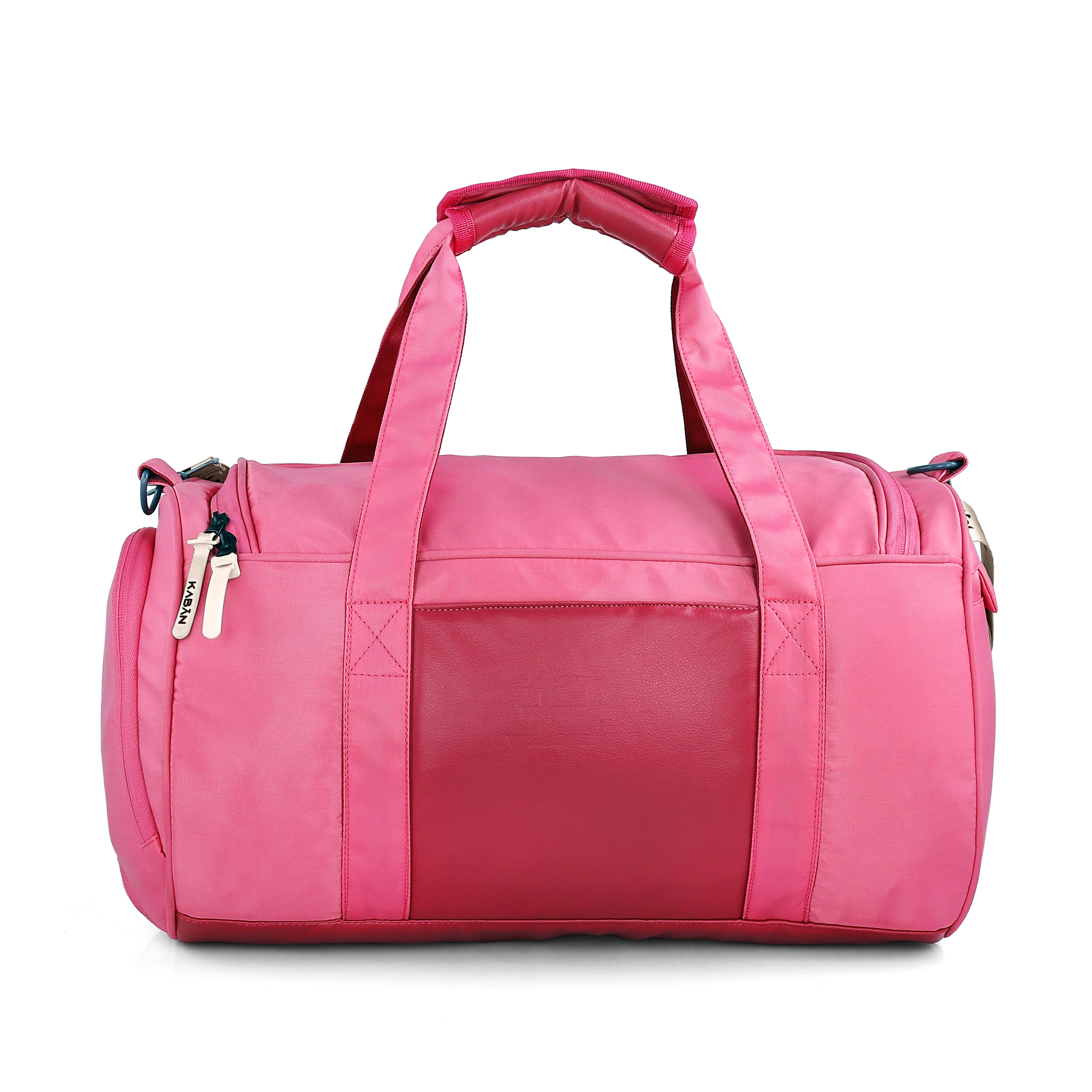 Bubblegum Duffle Bag With Shoe Compartment
