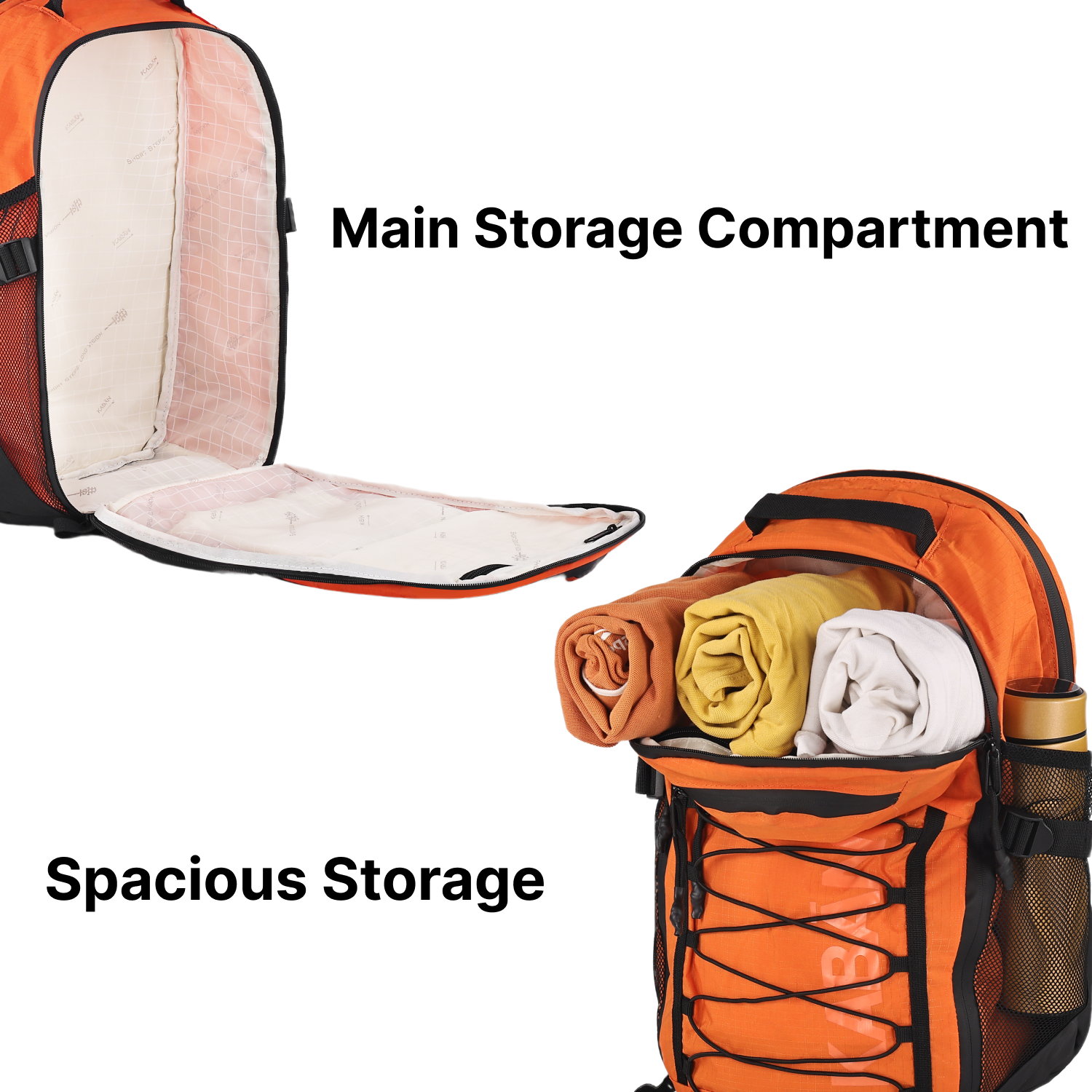 Boken Orange Backpack