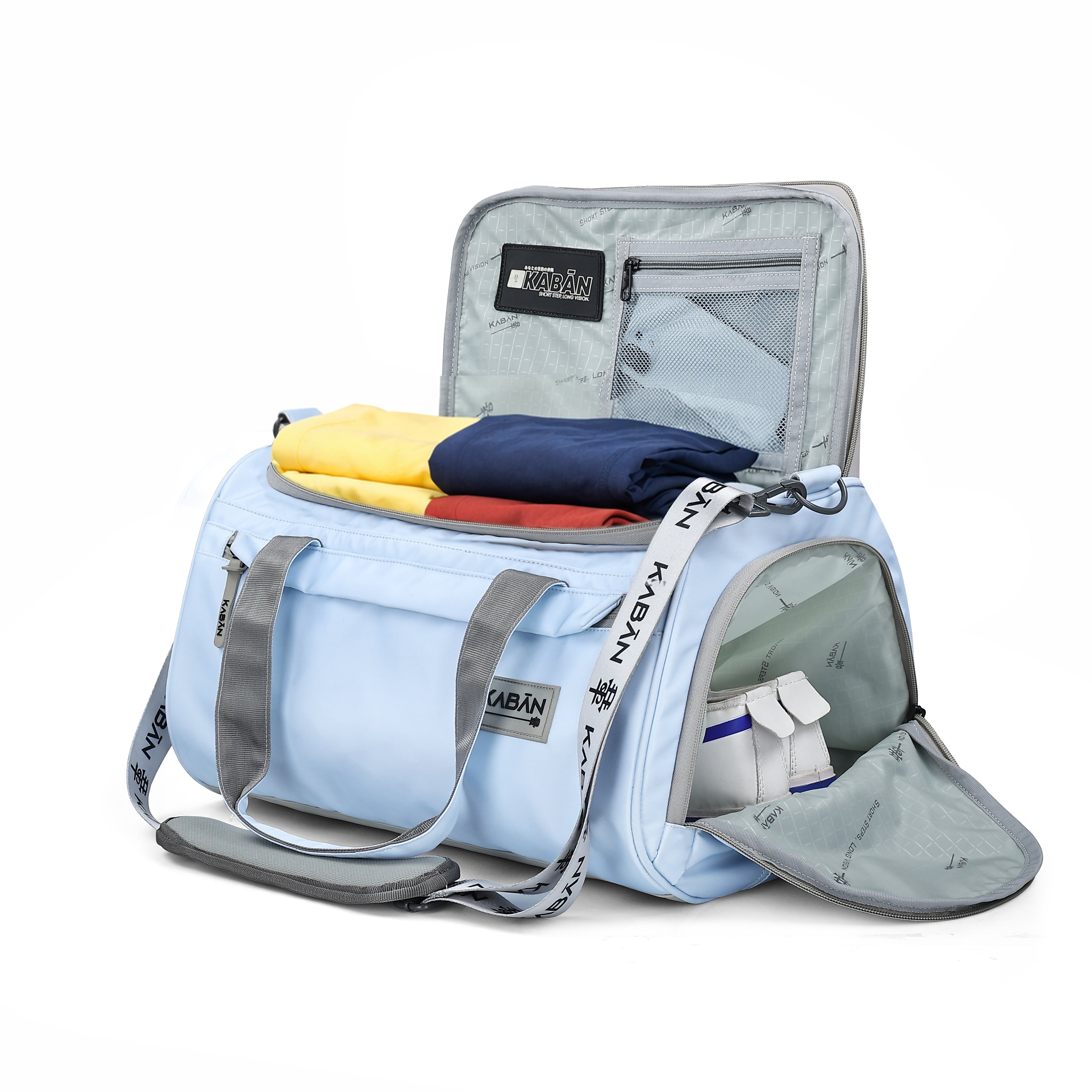 Icy Duffle Bag with Shoe Compartment